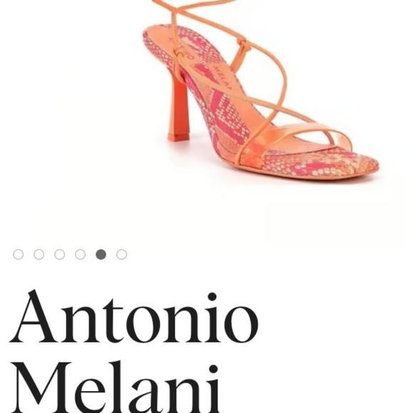 ANTONIO MELANI Shoes - Barden Lace-Up Dress SandalsPermanently Reduced